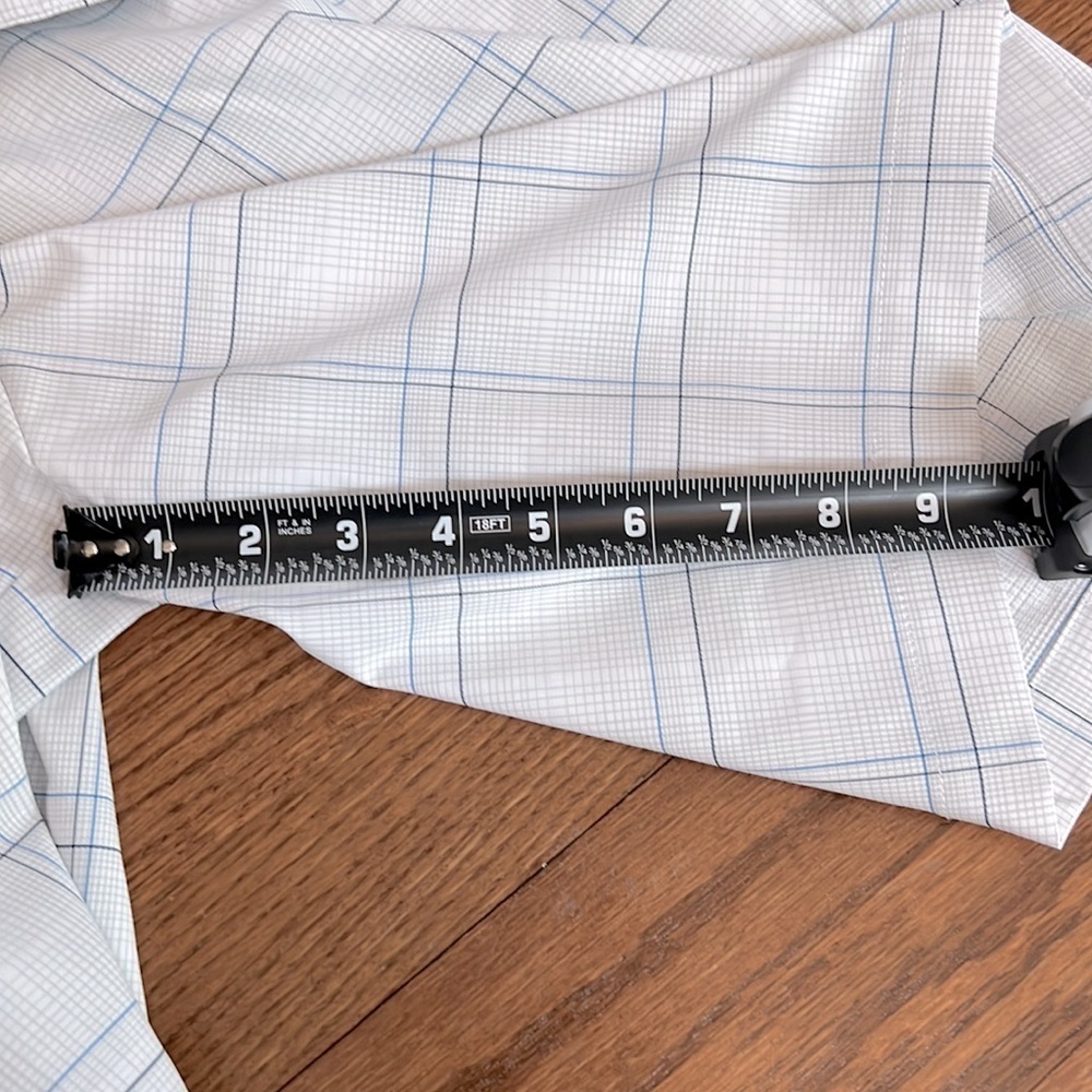 Slazenger White and Blue Plaid Golf Short size 36 - Picture 4 of 8